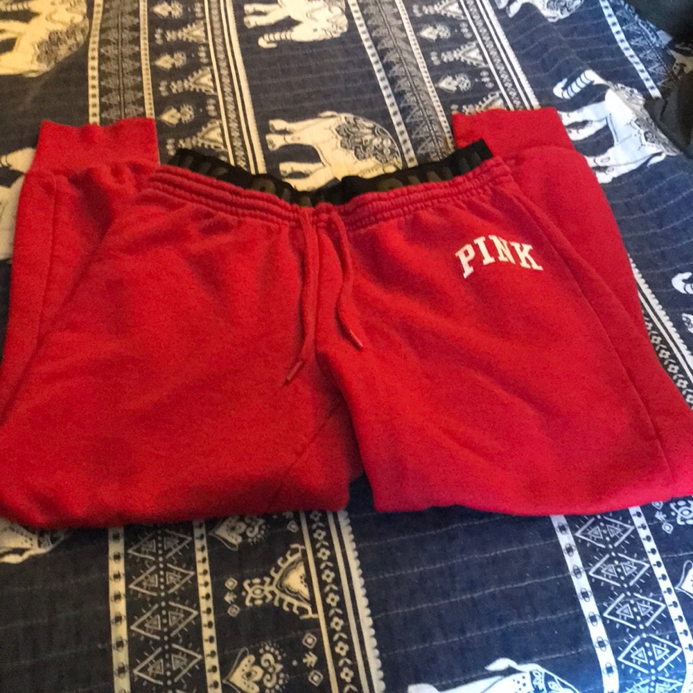Pink by Victoria secret joggers